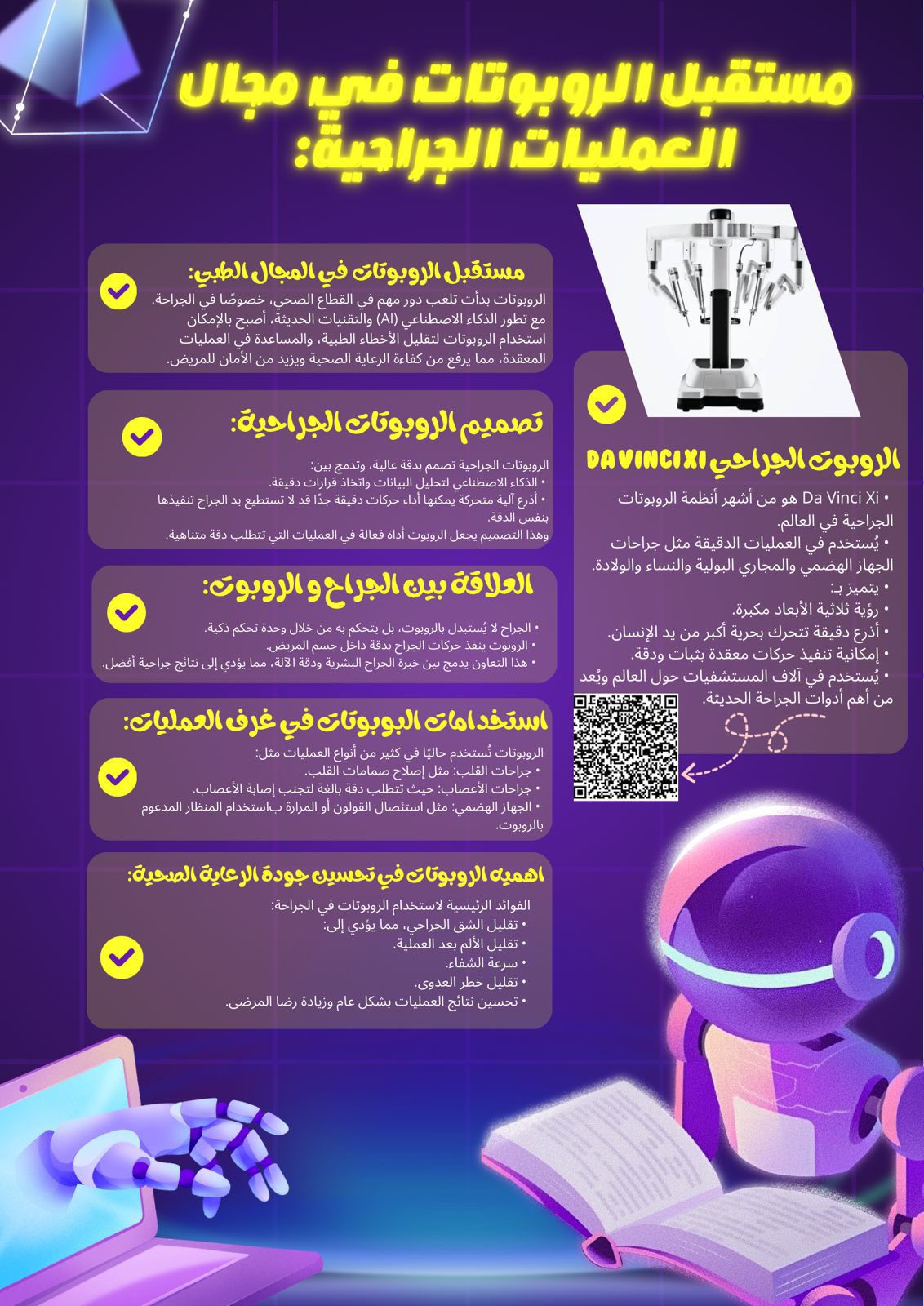 مستقبل الروبوتات في المجالات